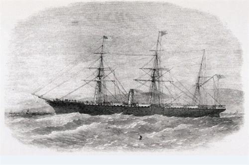 La breve escala en Tenerife de la Comisión Científica destinada a Panamá, a bordo del vapor «Magallanes», en 1886